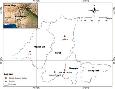 Mid-century change analysis of temperature and precipitation maxima in the Swat River Basin, Pakistan